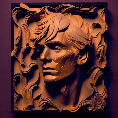 3D model Andy Warhol (STL)